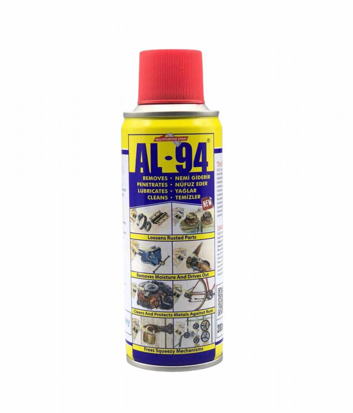 AL-94 Removes Moisture Penetrates Lubricates Cleans