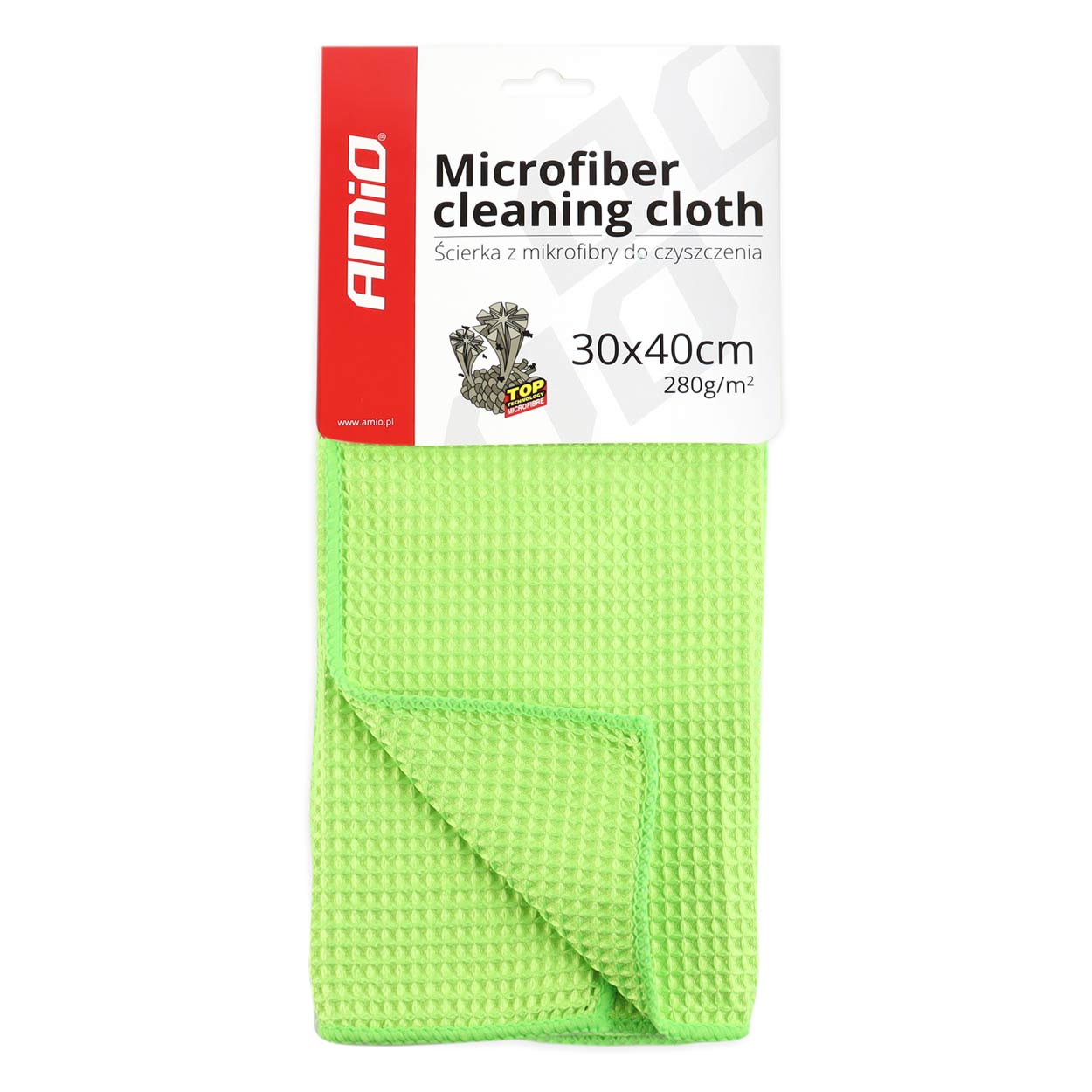 Microfiber cleaning cloth for coarse impurty 30x40cm 280g